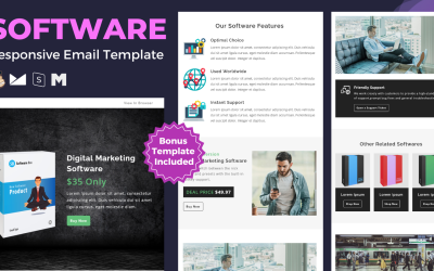 Software – Multipurpose Responsive Email Template