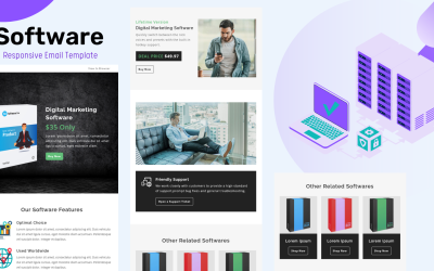 Software – Multipurpose Responsive Email Template