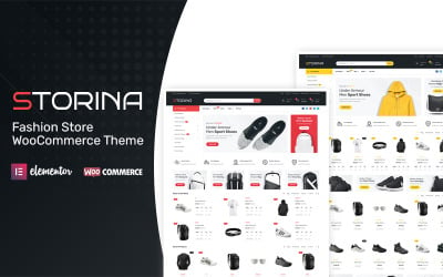 Storina - шаблон WooCommerce для модного магазина