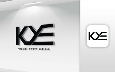 KYE Name Letter Logo Design - Identity Brand