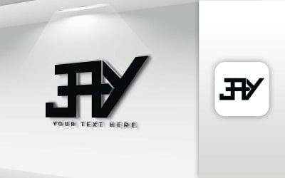 Projekt logo listu JAY - tożsamość marki