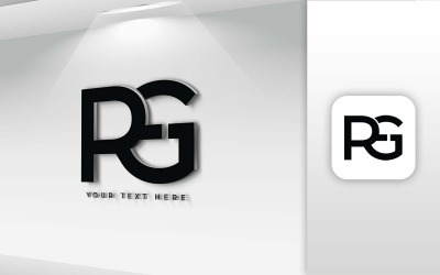 REG Naam Letter Logo Design - Merkidentiteit
