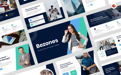 Bezones - Бизнес компании Шаблоны презентаций PowerPoint