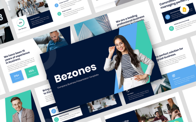 Bezones – корпоративний бізнес-шаблон Google Slide