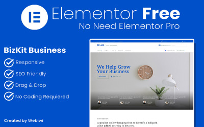 BizKit – Business Elementor Kit