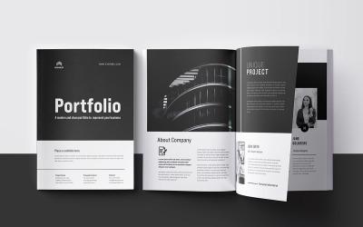 Broszura portfolio architektury