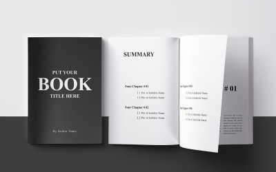 Modern Book Template Design