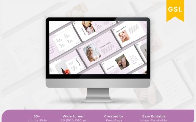 Belleza – Szépség és bőrápolás Google diasablon