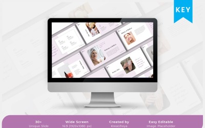 Belleza – Szépség- és bőrápolási kulcsszó sablon