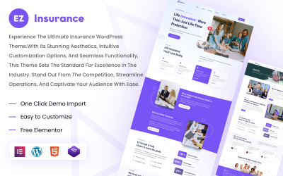 EZ Insurance: The Ultimate WP Theme for Your Insurance Agency