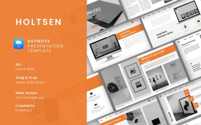 Holtsen — Szablon biznesowy Keynote