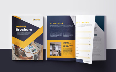 Modèle de Brochure d&amp;#39;entreprise propre