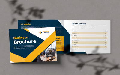 Modèle de Brochure de paysage