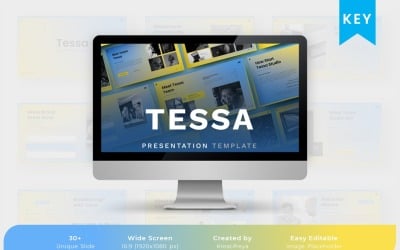 Tessa - Keynote 商业创意演示模板