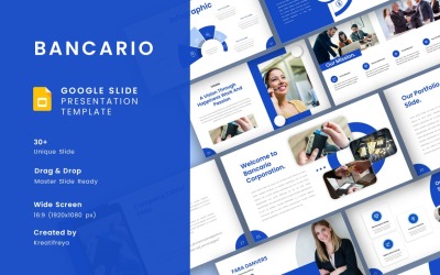 Bancario - Modello di presentazione aziendale di Google Slide