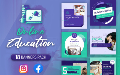 Banners de Instagram - Aprendizaje en línea