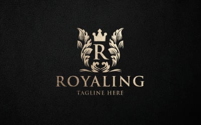 Royaling Letter R Pro logósablon