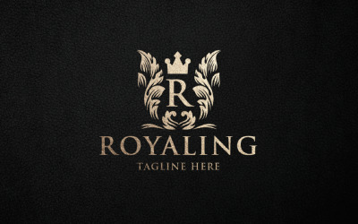 Royaling Letter R Pro logotypmall