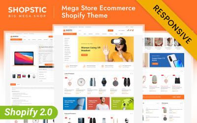 Shopstic - Mega Store Shopify 2.0 responsief thema