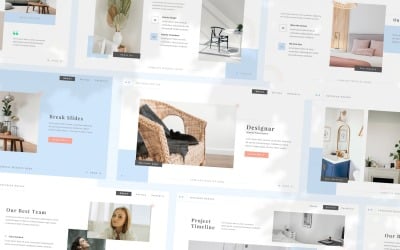 Designar——室内设计主题演讲模板