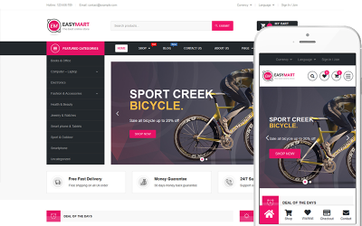 EasyMart - 多用途主题 WooCommerce 主题