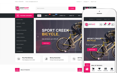EasyMart - Thème polyvalent Thème WooCommerce