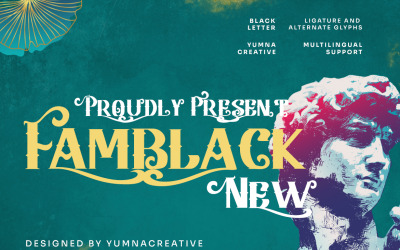 Famblack - Modern Blackletter Font