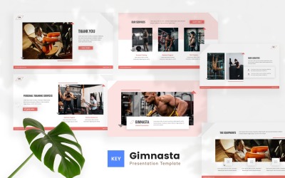 Gimnasta - Modello di presentazione della palestra