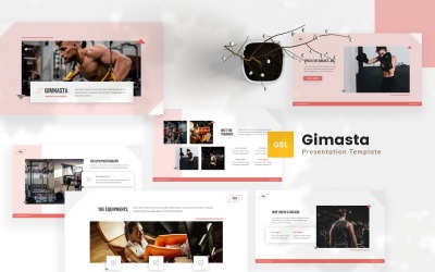 Gimnasta — Šablona prezentací Google v tělocvičně