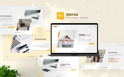 Inma – Internet Marketing Google Slides sablon