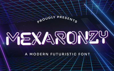 Mexaronzy Futuro Moderno - Font