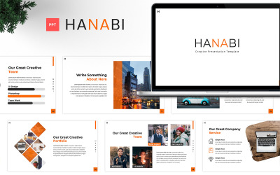 Hanabi – Kreatív PowerPoint