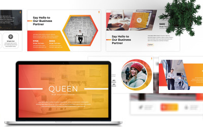 Królowa — Pitch Deck PowerPoint