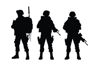 Spezielles Silhouetten-Paket für Infanterieeinheiten