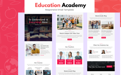 Education Academy – Responsive Email Template