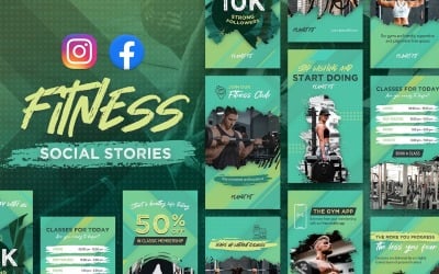 Instagram Stories - Fitness and Gym