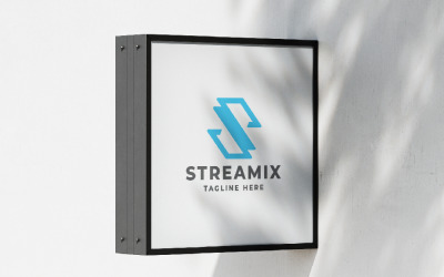 Streamix Letter S Pro Logo Template