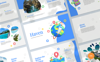Haven – Šablona Prezentací Google pro cíl cesty