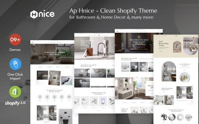 Ap Hnice - Тема Shopify для ванной и домашнего декора