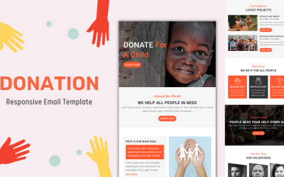 Donation – Responsive Charity Email Template