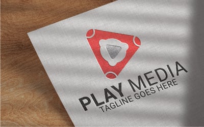 Media biznes wektor Logo szablon projektu
