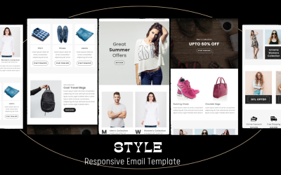 Stil – Multifunktionell responsiv e-postmall