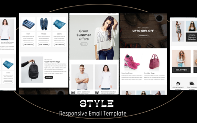 Styl – Víceúčelová responzivní e-mailová šablona