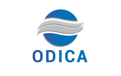 Diseño de logotipo 3d de letra creativa (O)