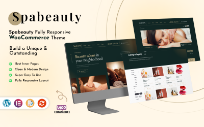 Spa Beauty – Szépség és gyógyfürdő WordPress WooCommerce téma