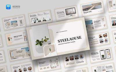 Steelause - 极简主题演讲模板