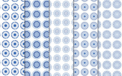 Fascio minimo di decorazione con motivo floreale