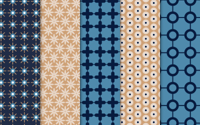 Motivo in tessuto con forme geometriche