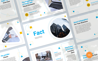 Feit - Business Infographics Presentatie Google Slides-sjabloon