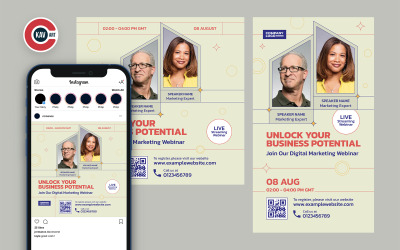Banner webinar di marketing digitale - 00015